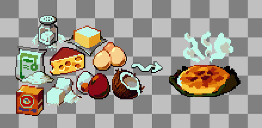 I mainly specialize in painting very detailed sprites!