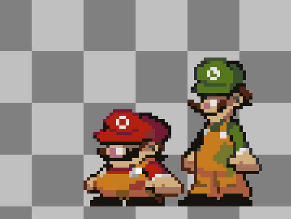 Mario and Luigi Style Experiment